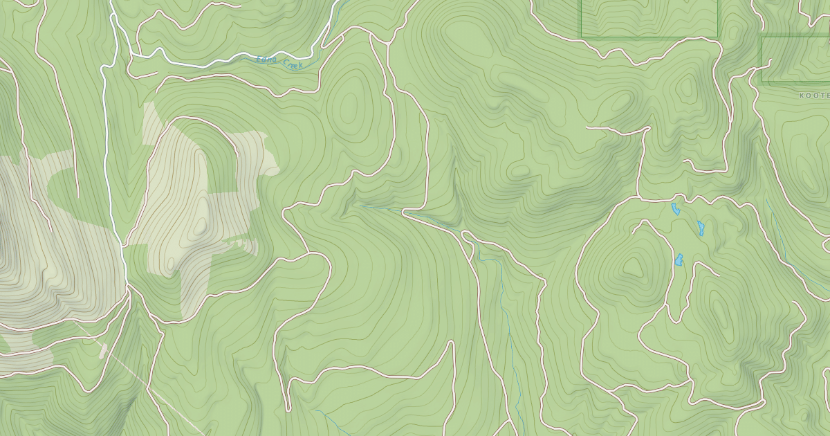 Map preview of CAYUSE RIDGE