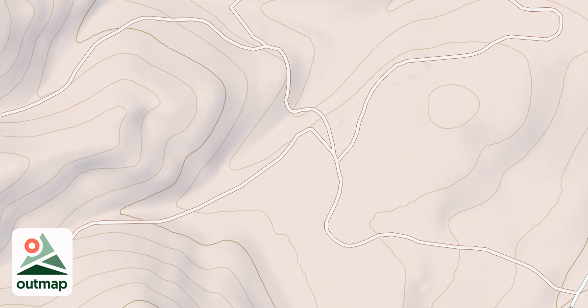 Map of North Big Basin Spur