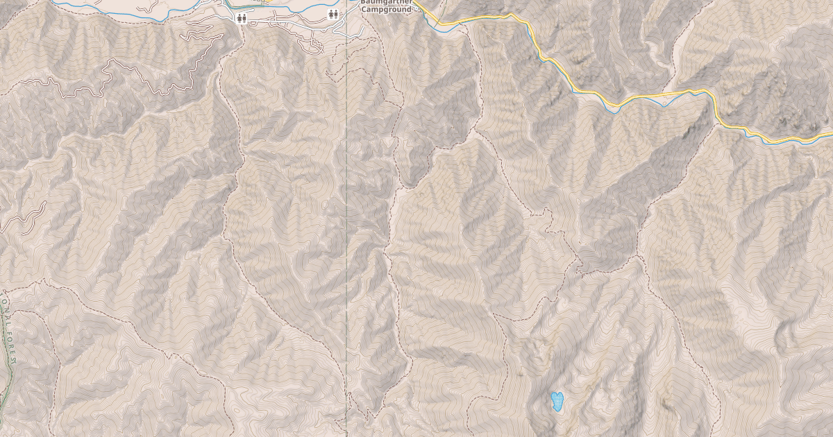 Map preview of WEST FORK BEAVER CREEK