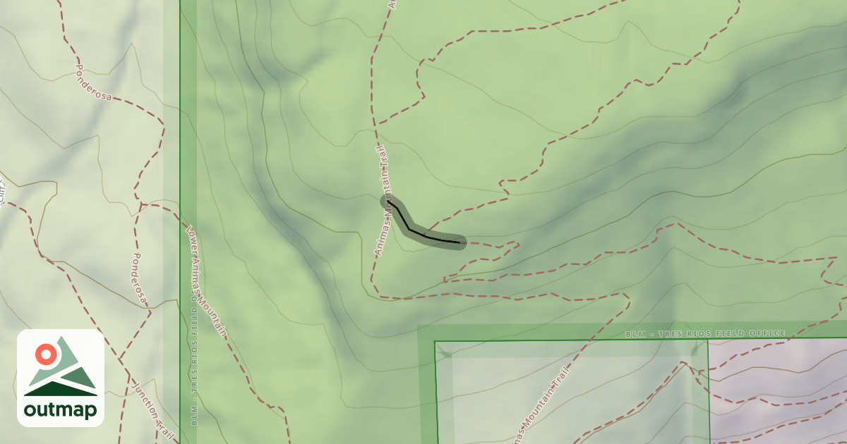 Map of Animas Connector