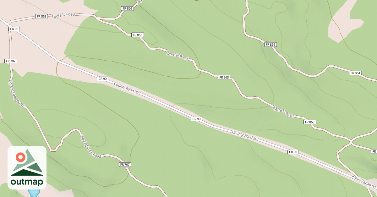 Map of EGORE IV