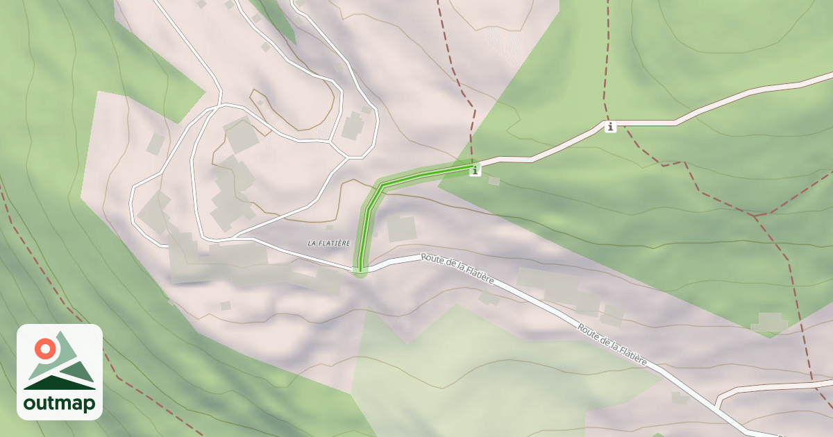 Map of Chemin de Samoteux