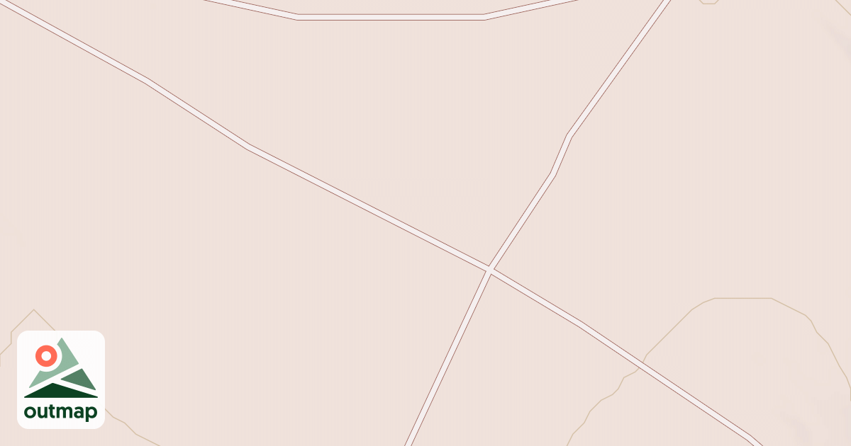 Map of Radar Hill OHV Trails