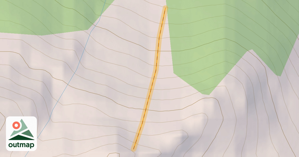 Map of Bonney Moraines