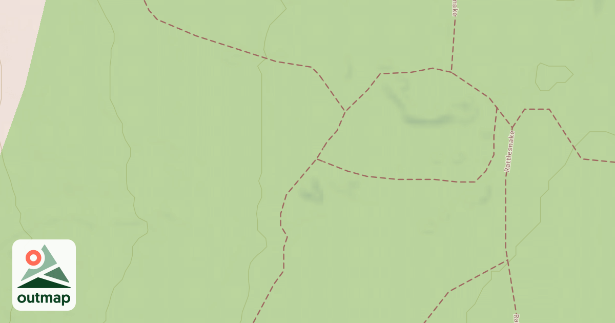 Map of Rattlesnake Hill Trail