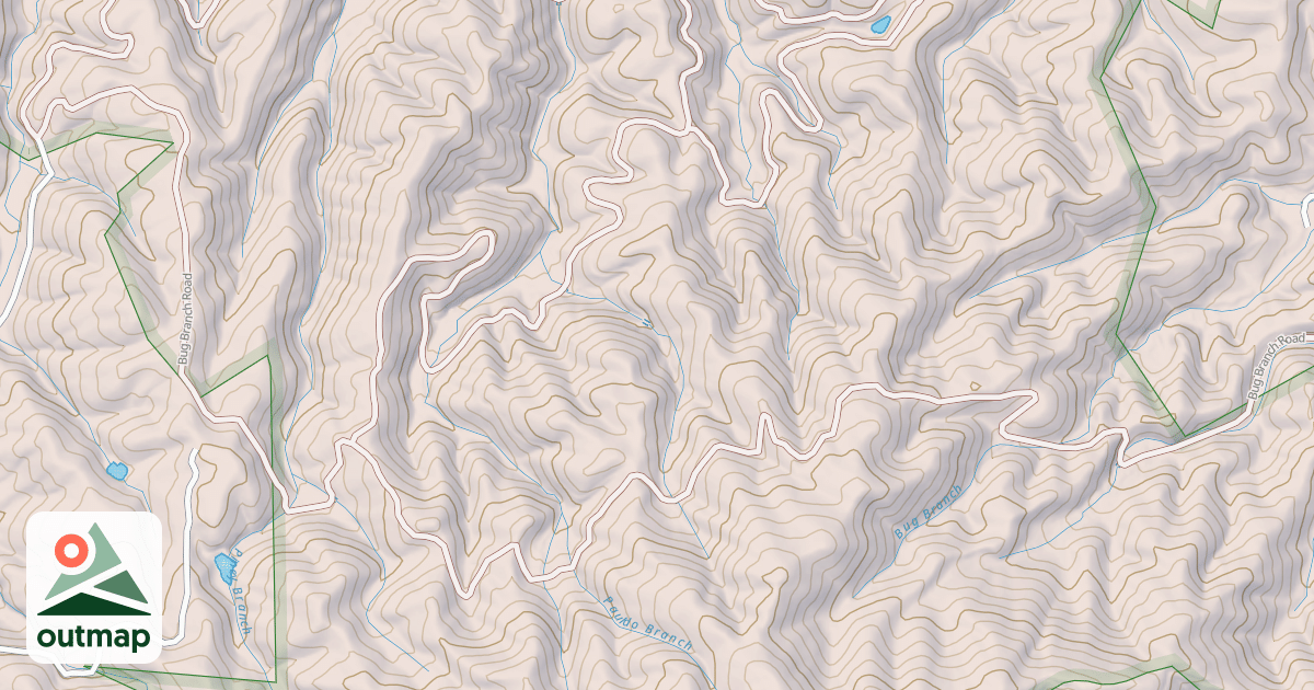 Map of BUG BRANCH