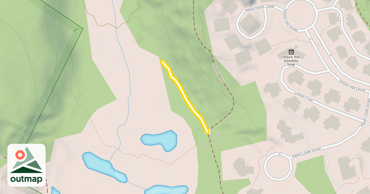 Map of Beaver Meadows