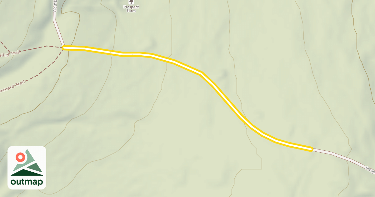 Map of Prospect Farm Road