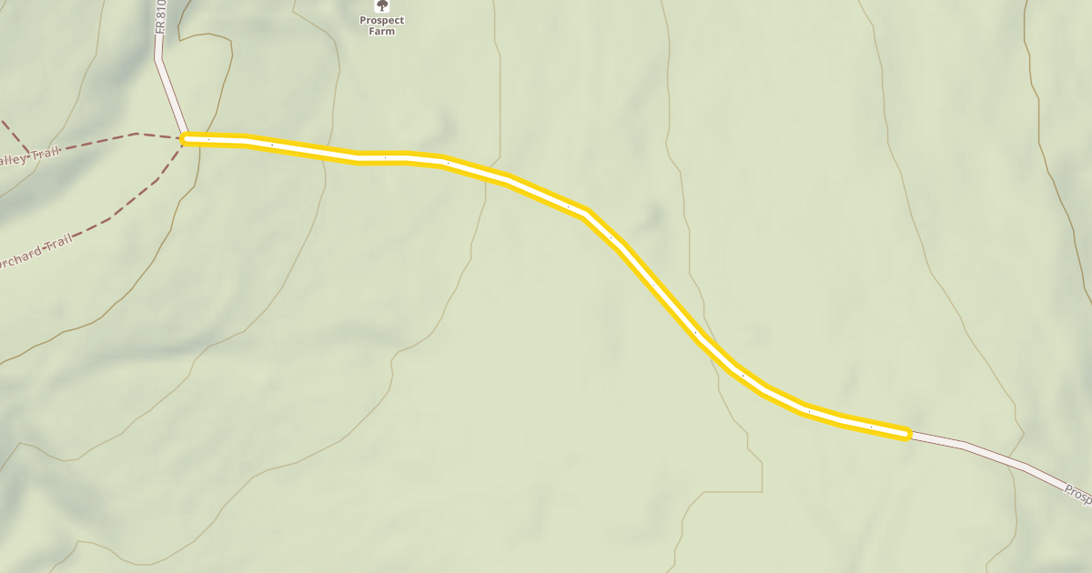 Map preview of Prospect Farm Road