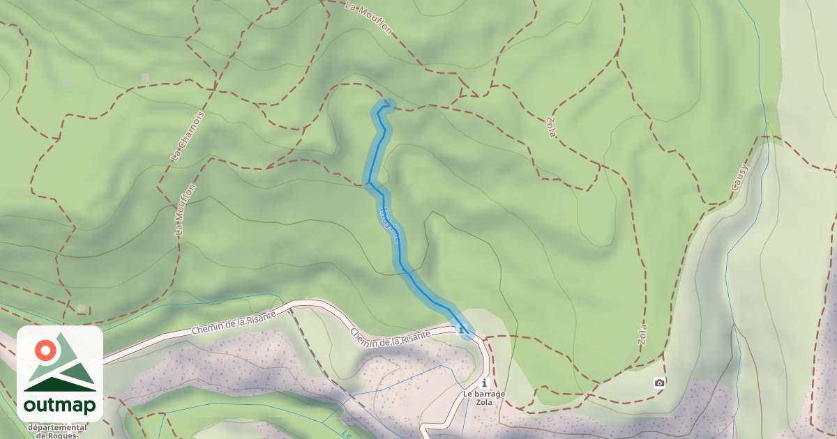 Map of Indyline