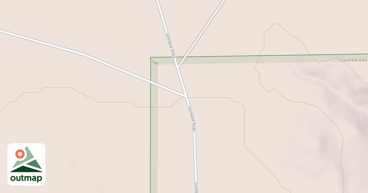Map of N.FK.BLOOM CREEK
