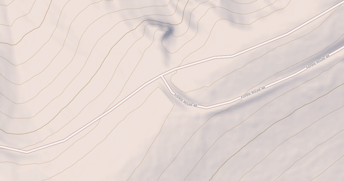 Map preview of CHIPMUNK RIDGE