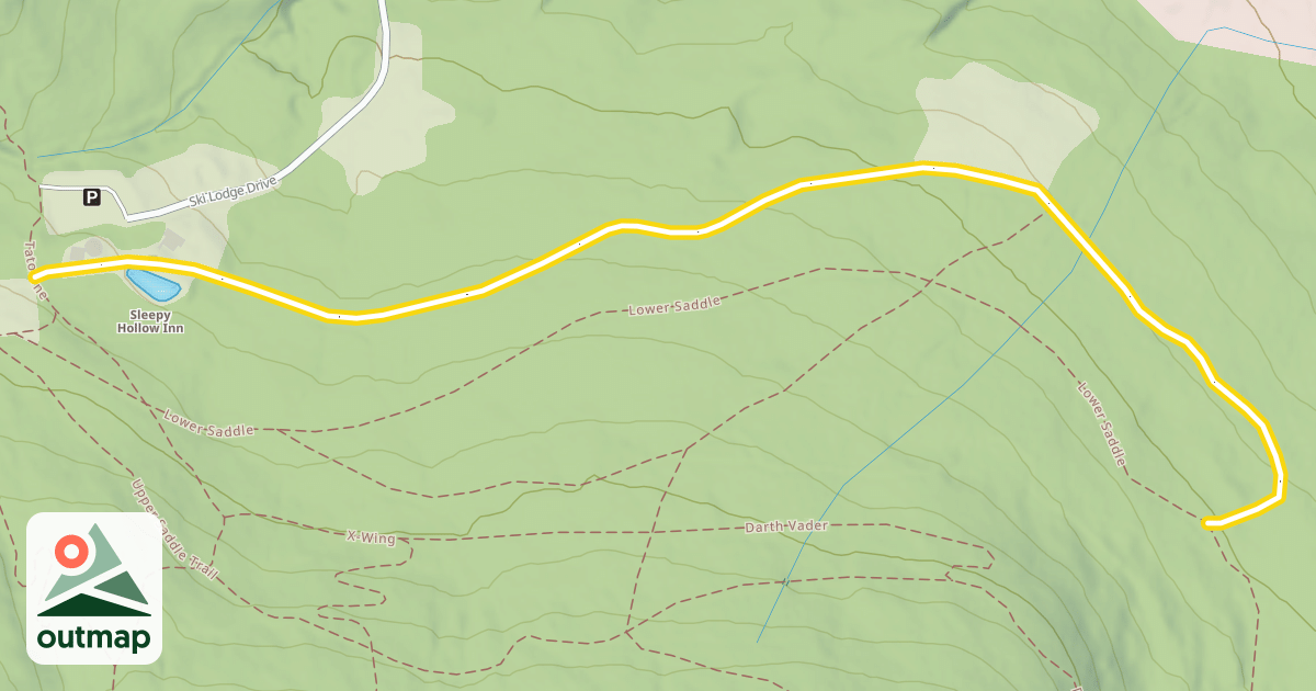 Map of Liberty Meadow Trail