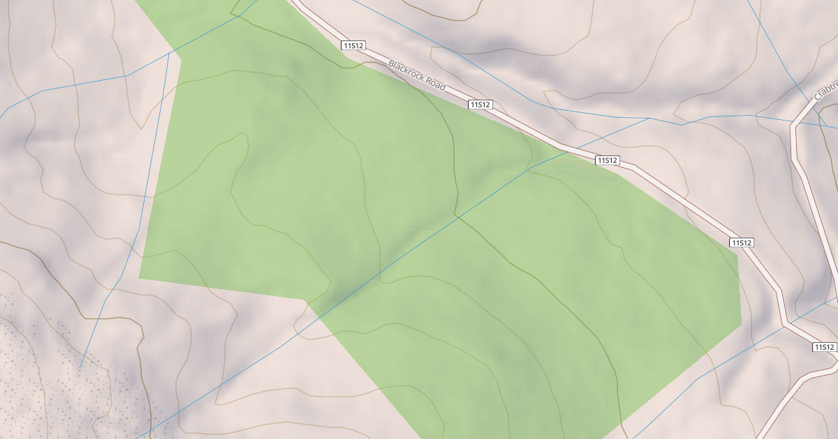 Map preview of BLACKROCK SPUR L