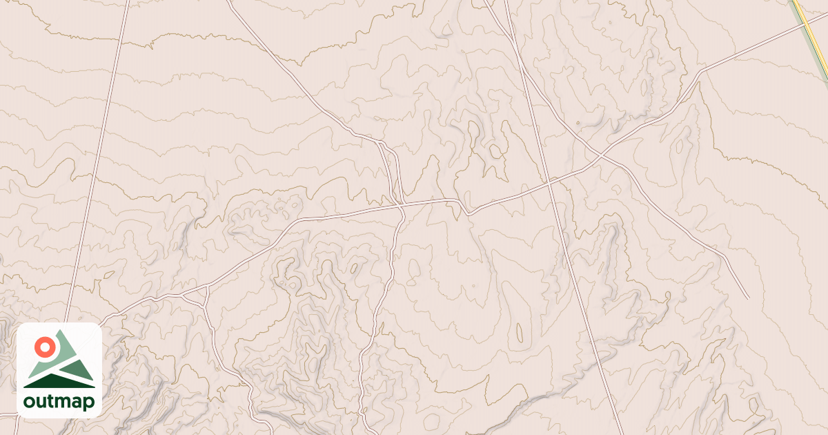 Map of MICKEY CANYON ROAD