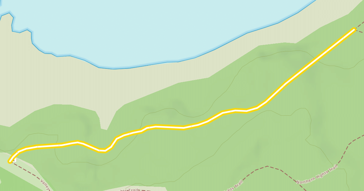 Map preview of Northern Lights Trail