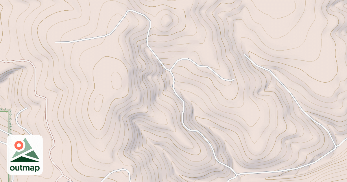 Map of EAST COXCOMBE