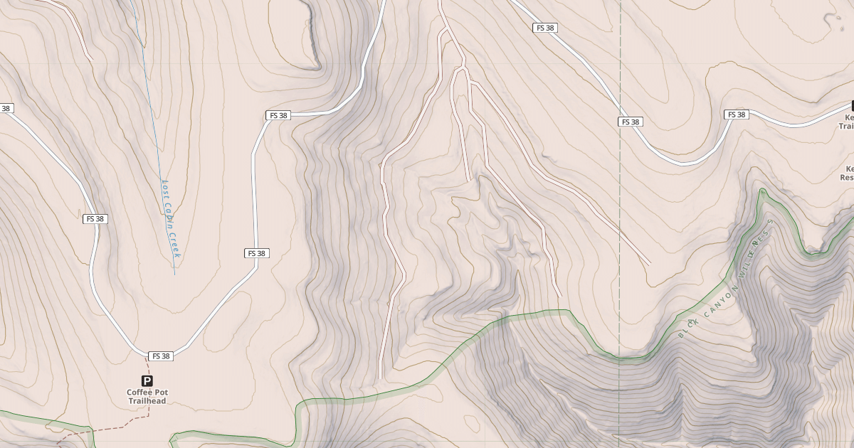 Map preview of USFS Motor Vehicle Use Map Roads {82C19862-710A-470D-BEA7-FBE1933F3A45}