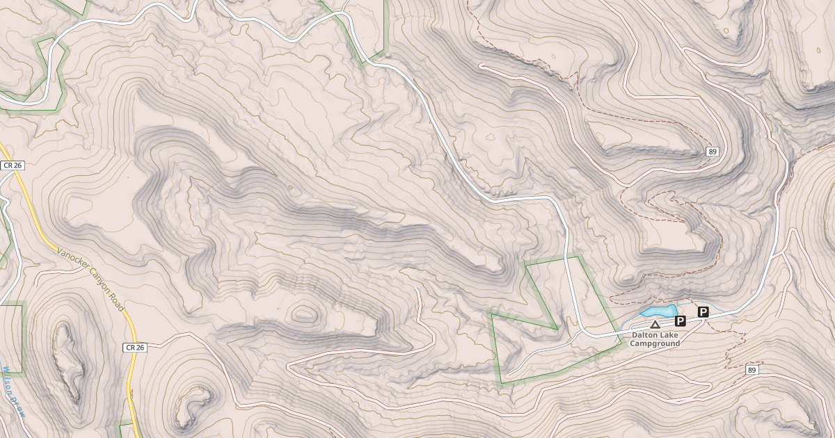 Map preview of DALTON LAKE BR 1A