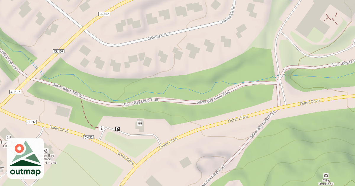 Map of Red Dot Trail