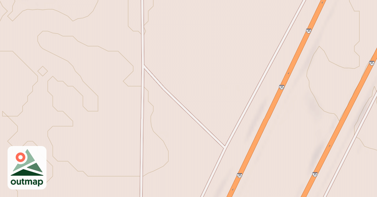 Map of General C.C. Andrews State Forest Trails