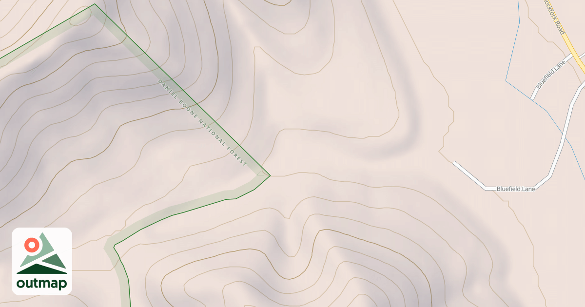 Map of ROBERTS BRANCH