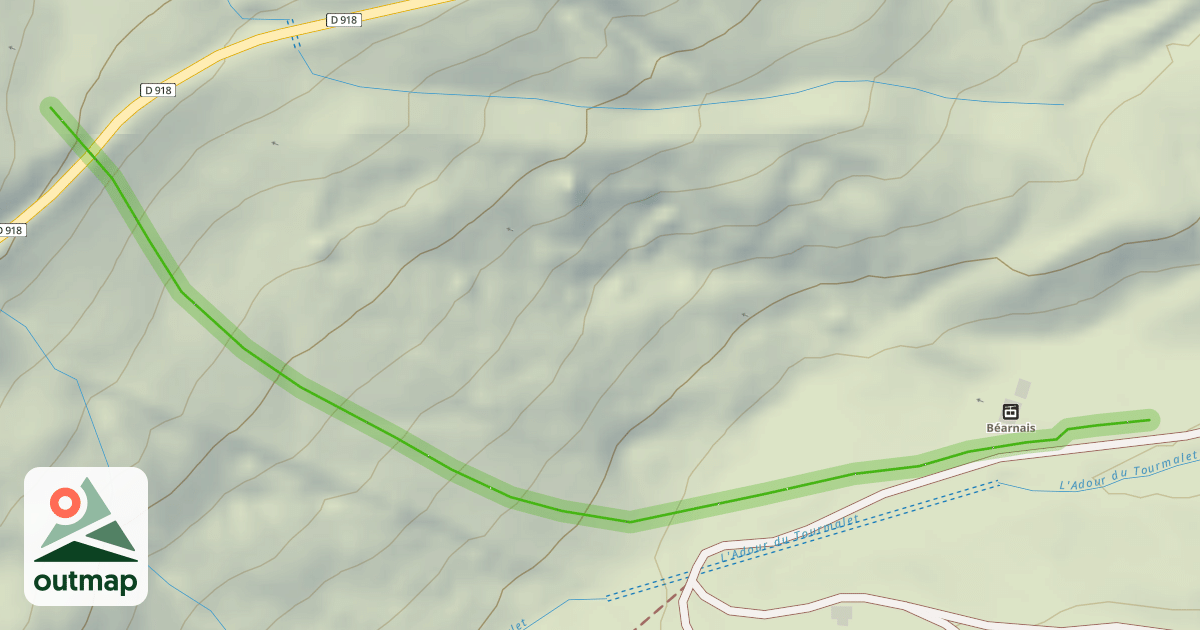 Map of Grenouilles