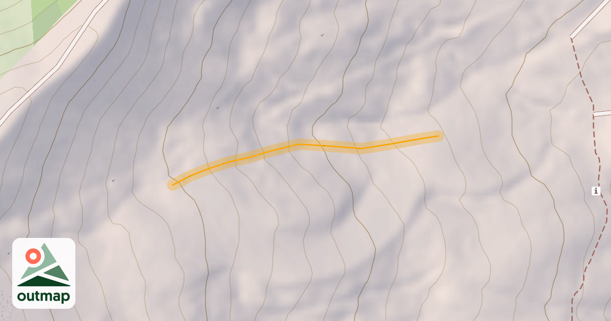 Map of Peguieou Hors Piste