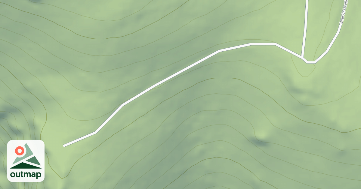 Map of (FDR) BEAR CREEK