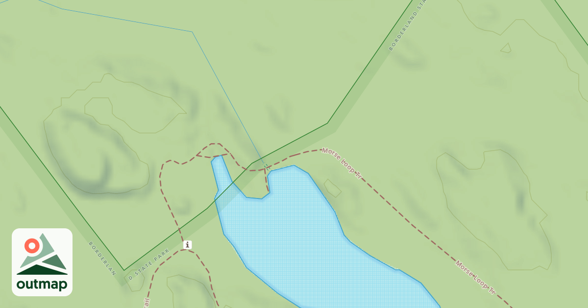Map of Morse Loop Trail