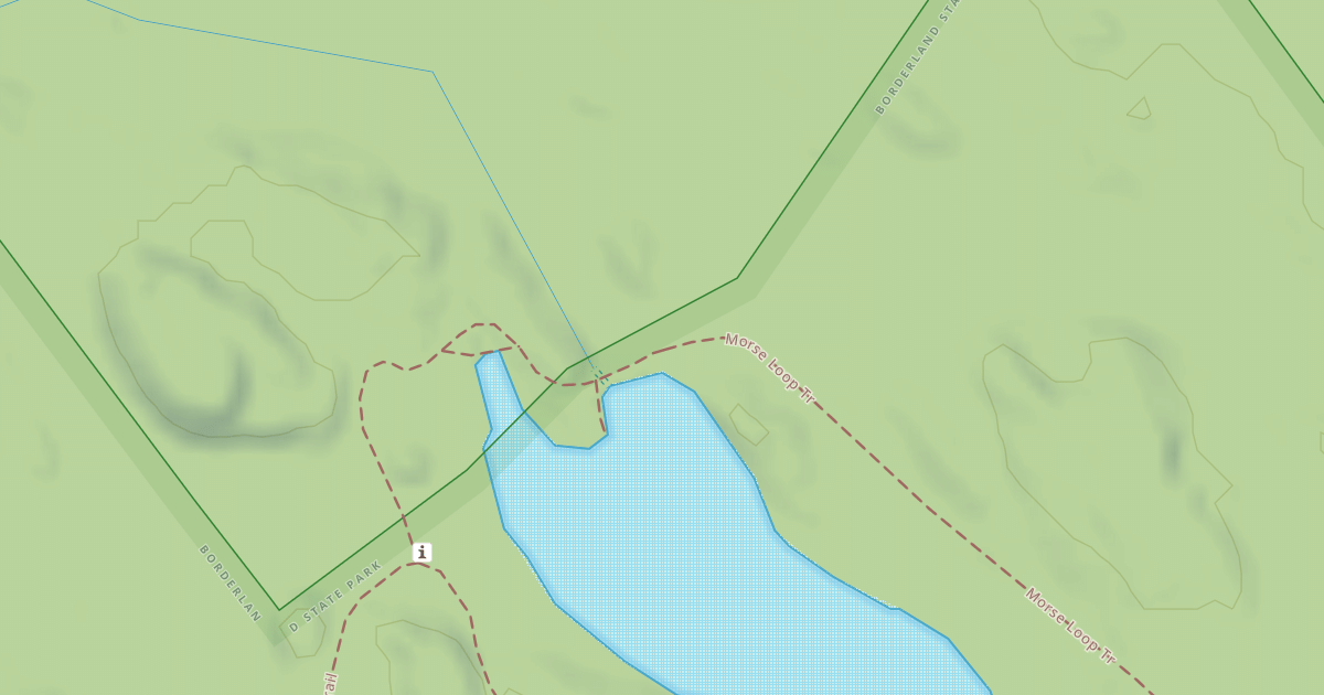 Map preview of Morse Loop Trail