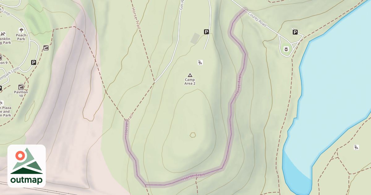 Map of Horse Trail