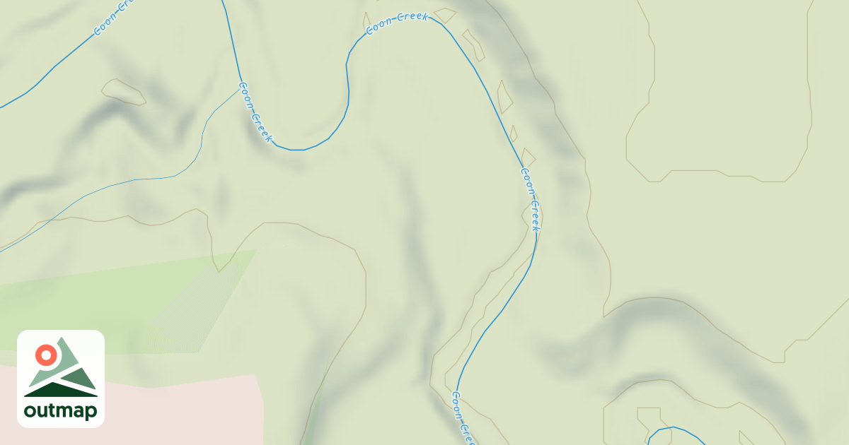 Map of Shady Oaks Native Prairie Adventure Trails