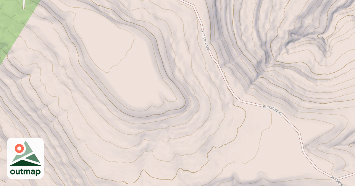 Map of USFS Motor Vehicle Use Map Roads {4B850DF2-44CF-4EF7-9017-FFD9FD1AF8D7}