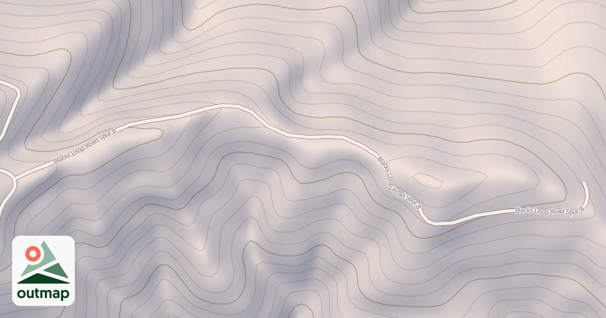 Map of BLACKS LOOP