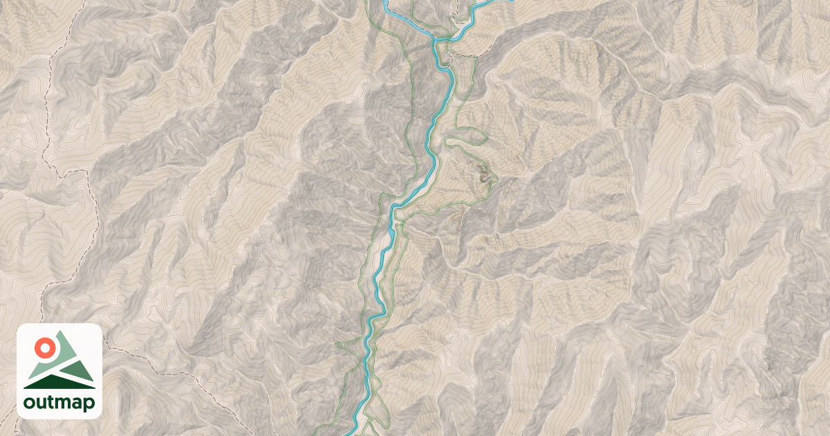 Map of (FDR) SELWAY RIVER