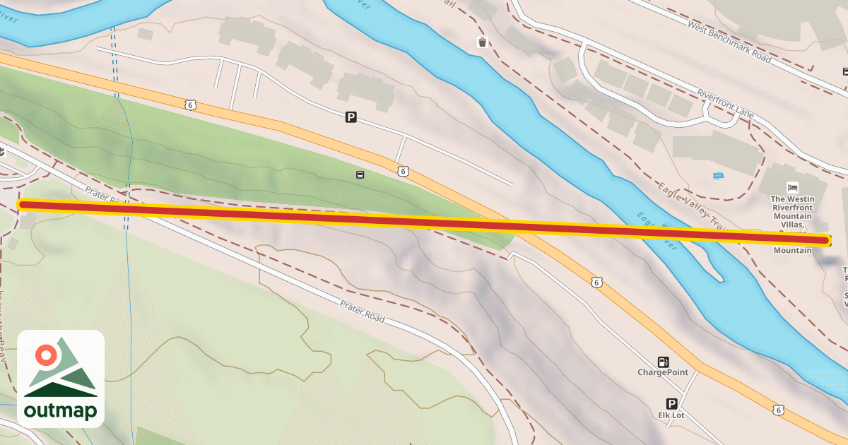 Map of Riverfront Express Gondola