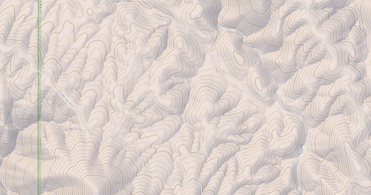 Map preview of FELICIANA CREEK