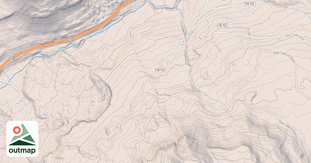Map of K BLOCK