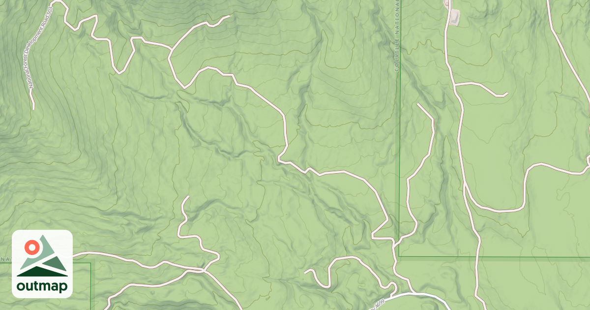 Map of SELDOM SEEN