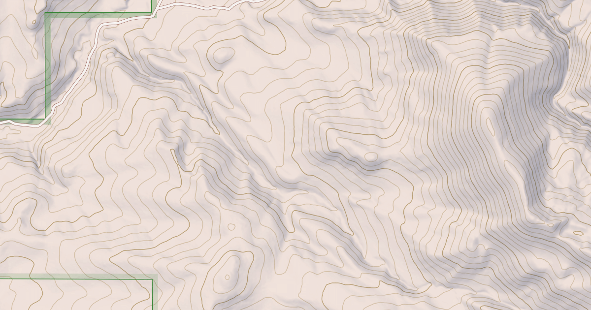 Map preview of Third Creek To Ruben Hollow