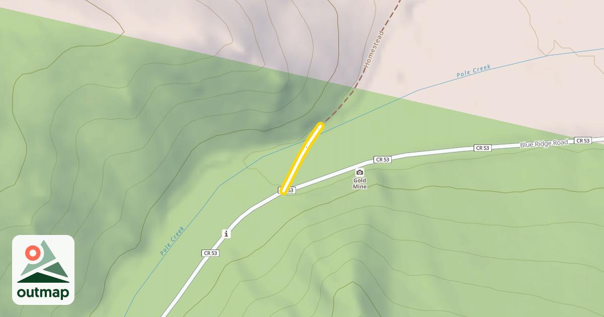 Map of Homestead