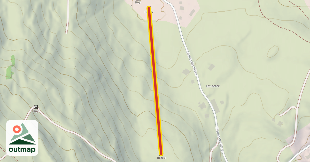 Map of Betex