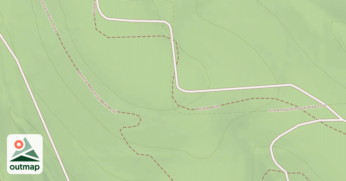 Map of Snowmobile Trail