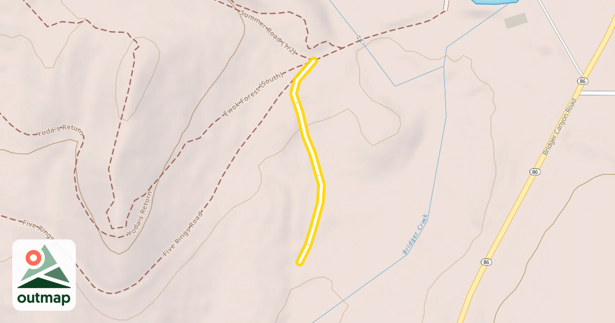 Map of Crosscut Return