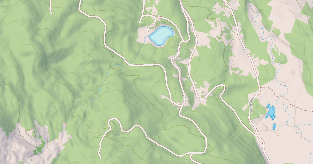 Map preview of HIDDEN LAKE