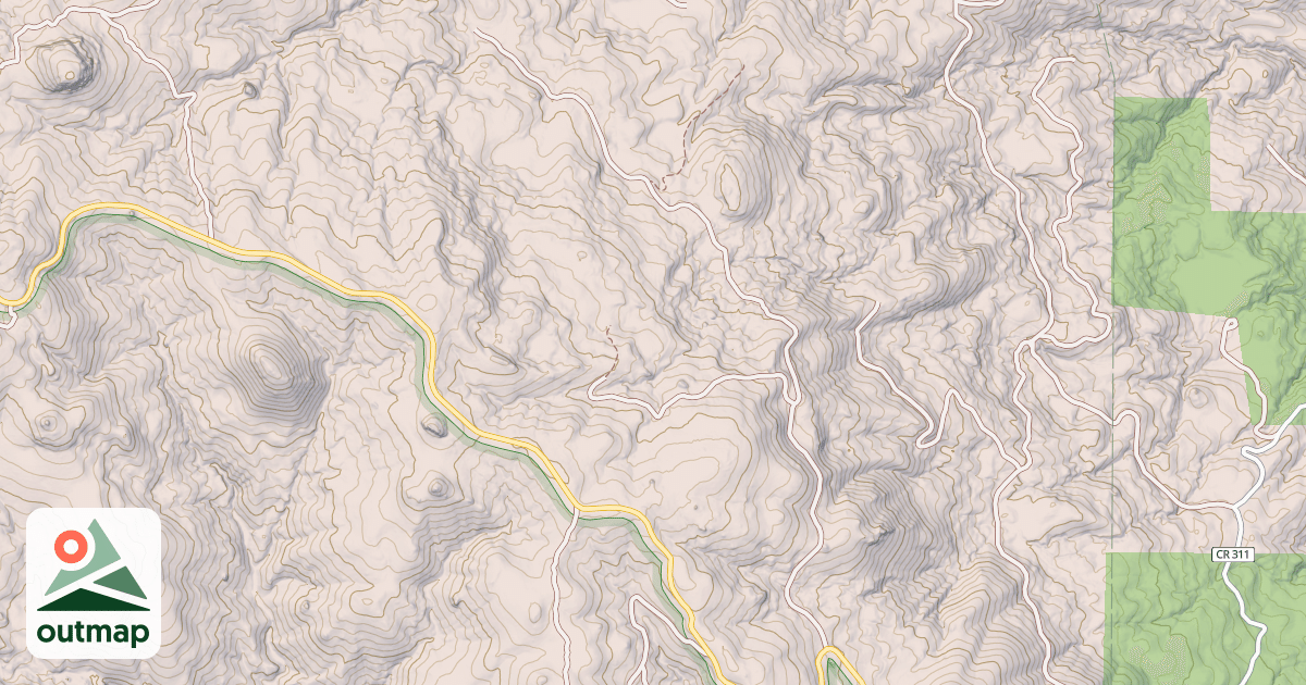 Map of CALAMESE ROCK
