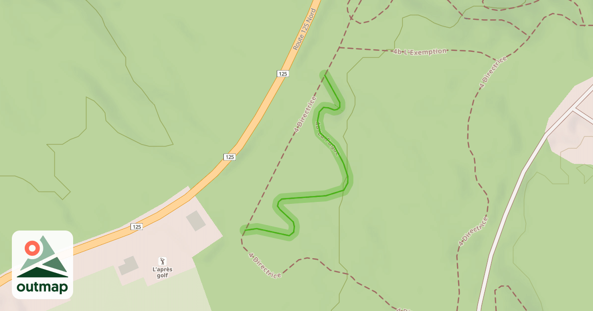 Map of 4a La Fugue