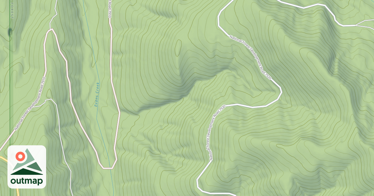 Map of Evans 1140
