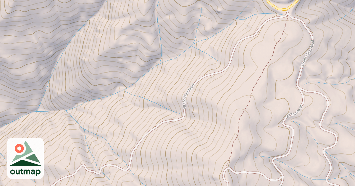 Map of ALL TOP WEST